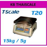 ราคา ตาชั่งดิจิตอล เครื่องชั่งดิจิตอล เครื่องชั่งตั้งโต๊ะ 15kg ความละเอียด5g แท่น19x23cm.ยี่ห้อ TSCALE รุ่น T20 (637)