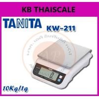 ราคา ตาชั่งดิจิตอล เครื่องชั่งดิจิตอล เครื่องชั่งแบบตั้งโต๊ะ พิกัดน้ำหนัก 10kg ค่าละเอียด 1g รุ่น KW-211 ยี่ห้อ TANITA ประเทศญี่ปุ่น (1183)