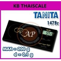 ราคา ตาชั่งดิจิตอล เครื่องชั่งดิจิตอล เครื่องชั่งแบบพกพา 200g ความละเอียด 0.1g ยี่ห้อ TANITA รุ่น 1479z (2253)