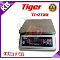 ราคา เครื่องชั่งดิจิตอล เครื่องชั่งตั้งโต๊ะ เครื่องชั่งกันน้ำ เครื่องชั่งดิจิตอลกันน้ำตั้งโต๊ะ 15Kg ตาชั่งกันน้ำ15kg เครื่องชั่งสแตนเลส15kg เครื่องชั่งน้ำหนัก15kg พิกัด 15kg ความละเอียด 2g ยี่ห้อ TIGER รุ่