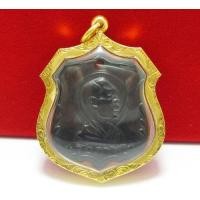 ราคา เหรียญ หลวงพ่อโอภาสี พิมพ์นิยมมีราวบันได ปี2497 เลี่ยมทอง90 นน. 17.84 g (024565)