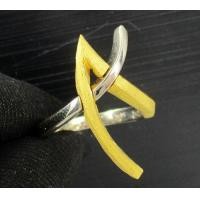 ราคา รหัสสินค้า 041319 แหวน GOLD MASTER อักษร A ทอง24K + ทอง14K 2 กษัตริย์ งานสวยมาก นน. 4.33 g (041319)