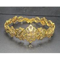 ราคา สร้อยข้อมือ เพชรซีก กระจุก ฉลุลาย ทอง90 งานเก่า หลุดจำนำ สวยมาก นน. 13.92 g (047534)