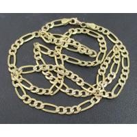 ราคา สร้อยคอ อิตาลี585 ทอง14K ลาย 3 ต่อ 1 ตะขอ ทอง18K นน. 16.90 g (050446)