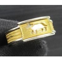 ราคา แหวน Gold Master ปีจอ 2 กษัตริย์ ทอง24K + ทอง14K งานสวยมาก นน. 5.97 g (052020)