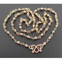 ราคา สร้อยคอ นาก40 ลายเม็ดประคำ รอบเส้น งานสวยมาก นน. 7.64 g (052290)