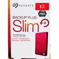 ราคา Seagate Backup Plus Slim 1TB 2.5" (Red) USB3.0 (STDR1000303)