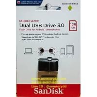ราคา Sandisk Flashdrive OTG Ultra Dual Drive 128GB USB3.0 150MB/s (SIS/Synnex)