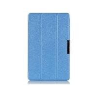 ราคา เคส Acer Iconia A3-A10 triple leather protective sleeve thin protective shell 10.1 tablet เคส Acer Iconia One 7 รุ่น 7 B1-730 รุ่น Luxury Slim Case : สีฟ้า (3329)