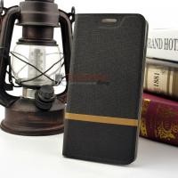 ราคา เคส Lenovo A6600 Plus รุ่น Leather Silk Pattern Protective Case  สีดำ (22415)