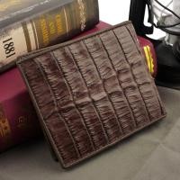 ราคา River กระเป๋าสตางค์ หนังจระเข้แท้ ส่วนหาง River กระเป๋าหนังจระเข้แท้ ส่วนหาง สีน้ำตาล (23307)