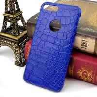ราคา เคสหนังจระเข้แท้ สำหรับ iPhone 7 Plus เคสหนังจระเข้แท้ ส่วนท้อง หนังนิ่มมาก สำหรับ iPhone 7 Plus สีน้ำเงิน (29720)