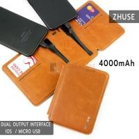 ราคา ZHUSE POWER BANK 4000mAh For Smart Phone !!รับประกัน 1 ปี ZHUSE POWER BANK 4000mAh For Smart Phone สีน้ำตาล (29993)