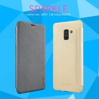ราคา NILLKIN เคส Samsung Galaxy A8 Plus 2018 รุ่น Sparkle Leather Case แท้ !! (31630)