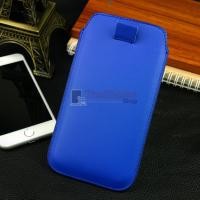 ราคา Pull UP Leather Bag ซองหนัง มือถือ 4.7 "Samsung iPhone 6 / 6s / 7 / 8  สีน้ำเงิน (32142)