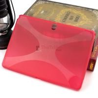 ราคา เคส TPU ใสครอบหลัง Samsung Galaxy Note 10.1 2014 P600/P601 รุ่น X Series  สีบานเย็น (33366)