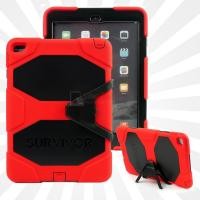 ราคา เคส iPad Air 2 รุ่น Griffin Survivor ขายดีในต่างประเทศ !!!! เคส Griffin Survivor Apple iPad Air 2 สีแดง ดำ (8210)