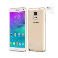 ราคา TPU ครอบหลัง Samsung Galaxy Note 4 รุ่น HOCO  สีทอง (8588)