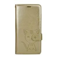 ราคา เคส OPPO F1 รุ่น Domi Cat  สีทอง (15958)