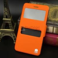 ราคา เคส Lenovo Phab Plus ตรงรุ่น 100% หนัง เกรด A  สีส้ม (17567)