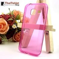 ราคา TPU ครอบหลังSamsung Galaxy J1 Mini  สีชมพู (18448)