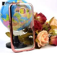 ราคา TPU ครอบหลังขอบสี Samsung Galaxy J1  สี Rose Gold (18843)