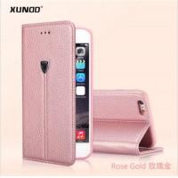 ราคา Luxury XUNDD Real Leather เคส iPhone 5/5s/SE Luxury XUNDD Real Leather Case For Apple iPhone 5/5s/SE : Rose Gold (19092)