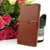 ราคา เคส OPPO Find 5 Mini รุ่น Smart case ผิวผ้าไหม เคส OPPO Find 5 Mini รุ่น Smart case หนังเรียบ สีน้ำตาล (21266)