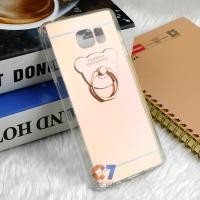 ราคา Bear Stand เคส Samsung Galaxy Note 5  สี Pink Gold (25335)