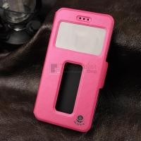 ราคา เคส DTAC Phone S3 รุ่น 2 ช่อง รูดรับสาย หนังเกรด A เคส Lenovo K8 Note รุ่น 2 ช่อง รูดรับสาย หนังเกรด A สีบานเย็น (30976)