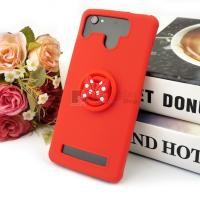 ราคา เคสหนังกันกระแทก ใส่ได้กับ Aston ขนาด 5.5-5.7 นิ้ว เคสยาง ครอบหลัง ตั้งได้ ใส่ได้กับ Aston ขนาด 5.5" ทุกรุ่น สีแดง (32039)