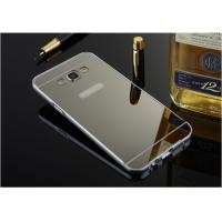 ราคา Aluminum Bumper Frame For Samsung Galaxy A8 รุ่น High Luxury  สีเงิน (13388)