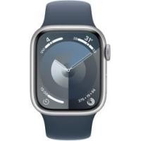 ราคา Apple Watch Series 9 GPS 45mm Silver Aluminium Case with Storm Blue Sport Band (MR9D3SA/A) (66cfdc7d3281ea426c58071e)