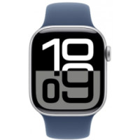 ราคา Apple Watch Series 10 GPS 42mm Silver Aluminium Case with Denim Sport Band (MWWC3SA/A) (6858bcb3aad91b7d76374859)