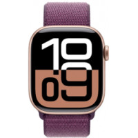 ราคา Apple Watch Series 10 GPS + Cellular 42mm Rose Gold Aluminium Case with Plum Sport Loop (MWXC3SA/A) (68553841aad91b7d76374128)