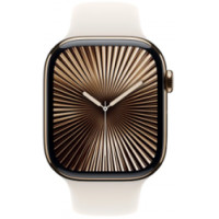 ราคา Apple Watch Series 10 GPS + Cellular 46mm Gold Titanium Case with Starlight Sport Band (MWYX3SA/A) (6858f918aad91b7d76375552)