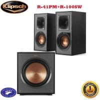Klipsch Subwoofer 2.1 Powered System ชุดตู้ลำโพงซัพวูฟเฟอร์ รุ่น R-41PM + R-100SW