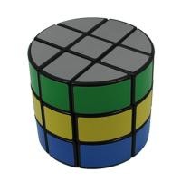 ราคา รูบิค Diansheng 3x3x3 ทรงกระบอก 3 ชั้น Barrel Puzzle Cube 3 Layers Cylinder (30)