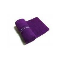 ราคา ผ้าขนหนูสีเข้ม ผ้าเช็ดตัวขนาด 30*60 นิ้ว สี PURPLE (327)