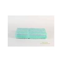 ราคา ผ้าเช็ดตัวลายทาง S979 ผ้าเช็ดตัวลายทาง ขนาด 27*54 นิ้ว สีเขียว (413)