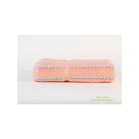 ราคา ผ้าเช็ดตัวลายทาง S979 ผ้าเช็ดตัวลายทาง ขนาด 24*48 นิ้ว สีส้ม (417)
