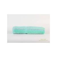 ราคา ผ้าเช็ดตัวลายทาง S979 ผ้าเช็ดตัวลายทาง ขนาด 24*48 นิ้ว สีเขียว (419)