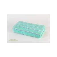 ราคา ผ้าเช็ดตัวขนาด 24*48 นิ้ว  สีเขียว (429)