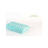 ราคา ผ้าเช็ดตัวลายทาง S990 ผ้าเช็ดตัวลายทาง ขนาด 24*48 นิ้ว สีเขียว (452)