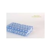 ราคา ผ้าเช็ดตัวลายทาง S990 ผ้าเช็ดตัวลายทาง ขนาด 24*48 นิ้ว สีฟ้า (453)