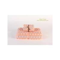 ราคา ผ้าเช็ดตัวลายทาง S990 ผ้าเช็ดหน้า ผ้าเช็ดผม ลายทาง ขนาด 15*30 นิ้ว สีส้ม (456)