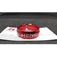 ราคา แคลมป์รัดหลักอาน KCNC หนักเพียง 12กรัม รุ่น Road Pro อลูมิเนียม 7075 สีดำ และสีแดง น็อต Titanium AL7075, Ti Bolt มีขนาด 31.8และ 34.9 Full CNC machined. (1644)
