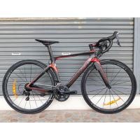 ราคา จักรยานเสือหมอบ Twitter รุ่น Cyclone เฟรมคาร์บอนสีดำแดง ชุดขับ Shimano 105 x 22 Speed เบรค PRC แบบซ่อนหลัง (787)