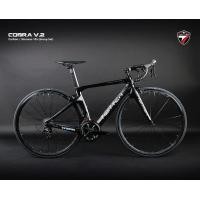 ราคา จักรยานเสือหมอบ Twitter รุ่น Cobra V2 เฟรมเซ็ต Carbon ชุดเกียร์ Shimano 105 22 Speed Groupset พิเศษเฟือง Sram และโซ่ YBN Black Titanium Coat ลดน้ำหนัก (1226)