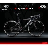 ราคา Preorder Now!!! Sava รุ่น Nemeziz Carbon สี Eclipse Black ชุดเกียร์ Shimano 105 R7000 2X11 Speed (1718)